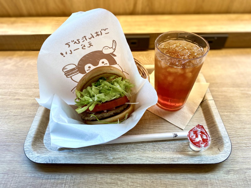 浜田山のモスバーガーのモス野菜バーガーセット