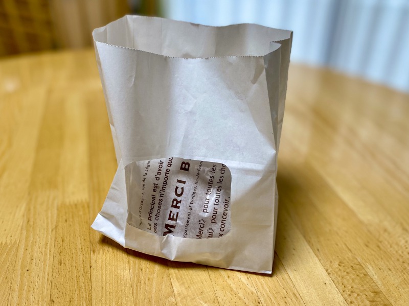 ソレダメで特集されたオリンピックの半熟たまごのザクザクカレーパンの袋