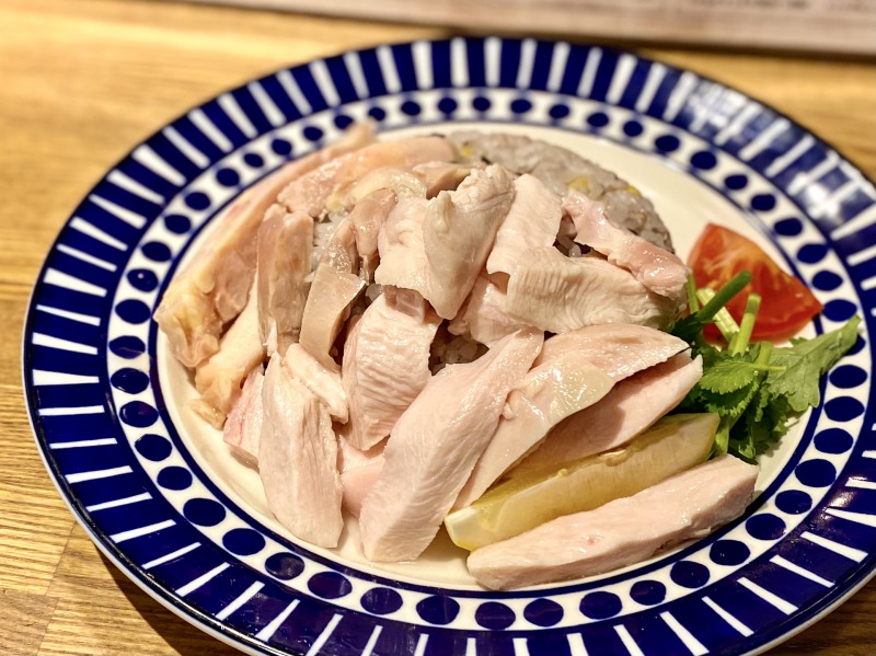 海南鶏飯本舗のカオマンガイ(十五穀米)