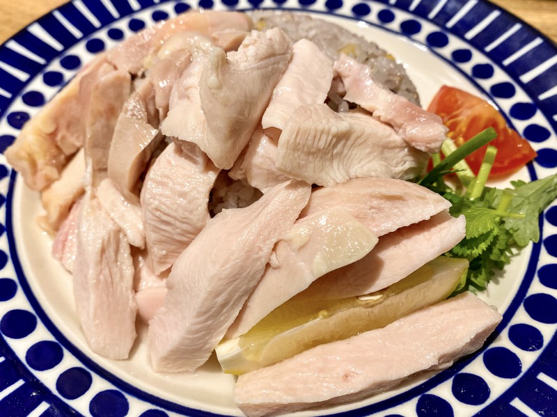 海南鶏飯本舗のカオマンガイのむね肉