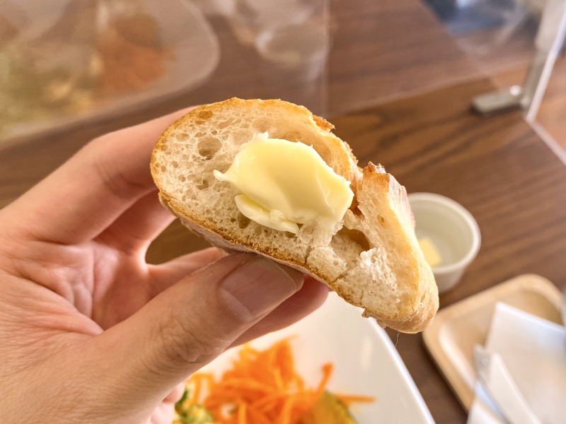 浜田山のCAFE de Renのパン＋バター