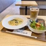 MR.HIPPO COFFEE富士見ヶ丘店のほうれん草とサーモンのクリームソース