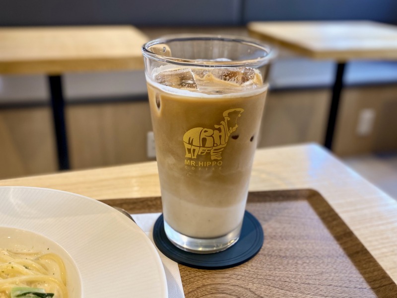 MR.HIPPO COFFEE富士見ヶ丘店のアイスカフェラテ