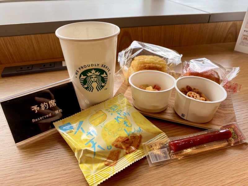 SHARE LOUNGE Olive LOUNGE下高井戸で最初にチョイスした飲食物