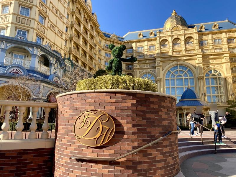 東京ディズニーランドホテルにあるミッキー