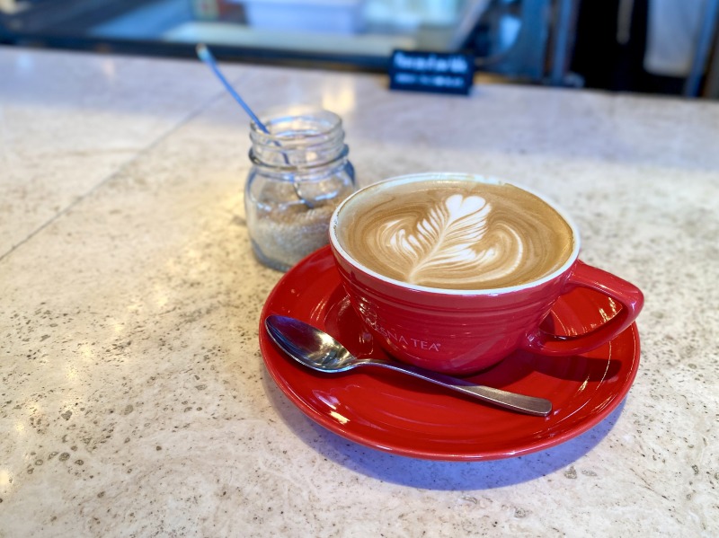 CAMTERAのカフェラテ