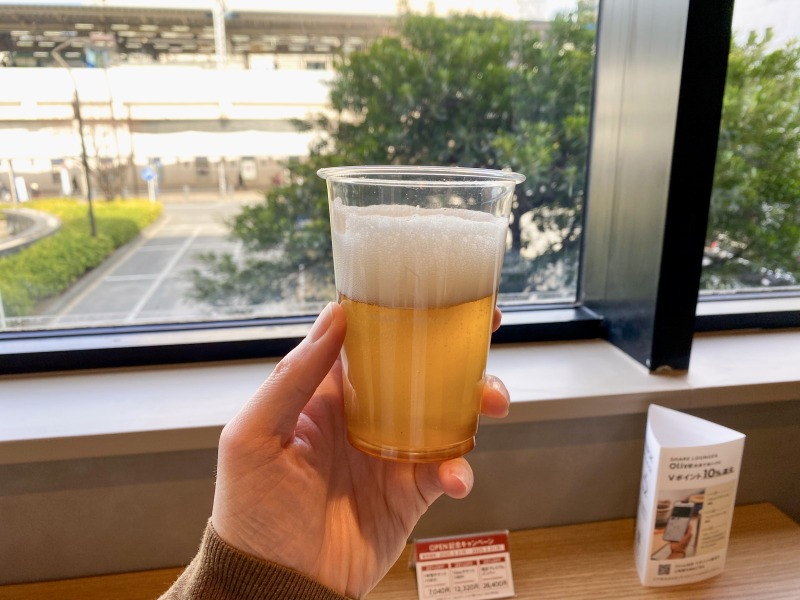 SHARE LOUNGE Olive LOUNGE高円寺のクラフトコーラ（炭酸水追加）