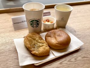 SHARE LOUNGE Olive LOUNGE 成増の1回目にチョイスした食べ物・飲み物