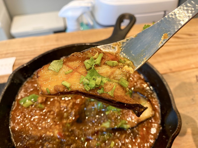 スパイスコウカのナスキーマカレーのナス