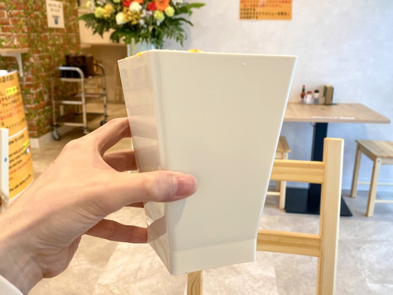 ハローパスタ杉並宮前店のパスタの器