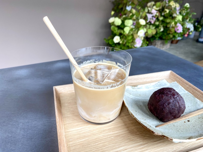 高井戸のancoのアイスカフェラテ
