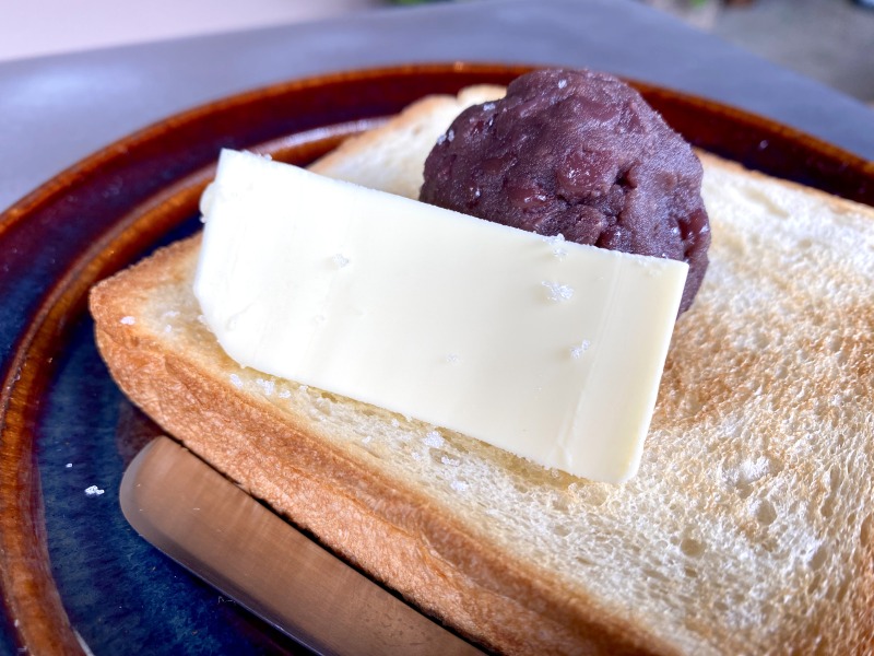 高井戸のancoのあんバタのバターアップ