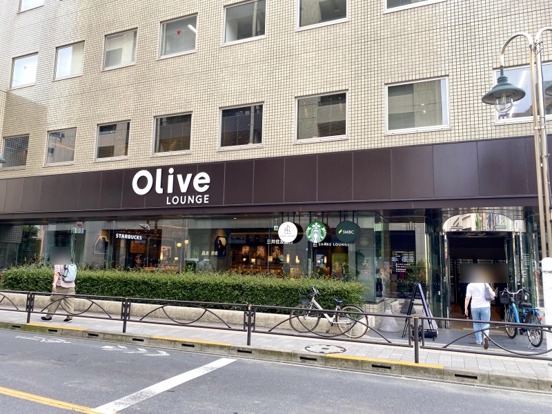 SHARE LOUNGE Olive LOUNGE 都立大学駅前の外観