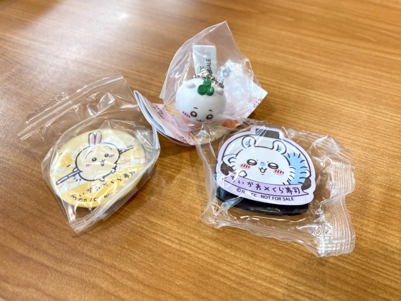 くら寿司のちいかわコラボの中身