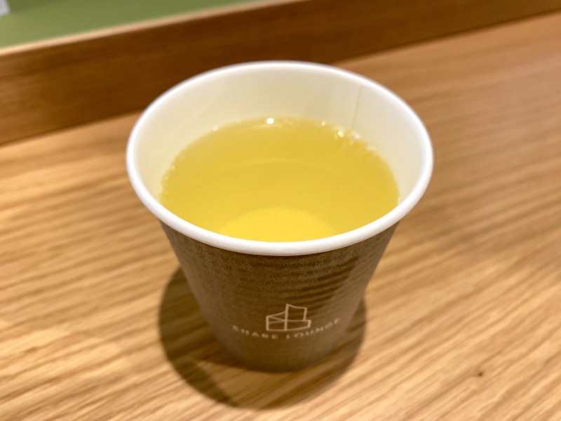 SHARE LOUNGE Olive LOUNGE 都立大学駅前のゆずモヒート緑茶