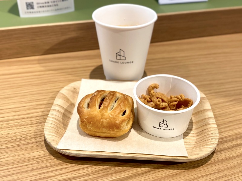 SHARE LOUNGE Olive LOUNGE 都立大学駅前の3回目に食べた物