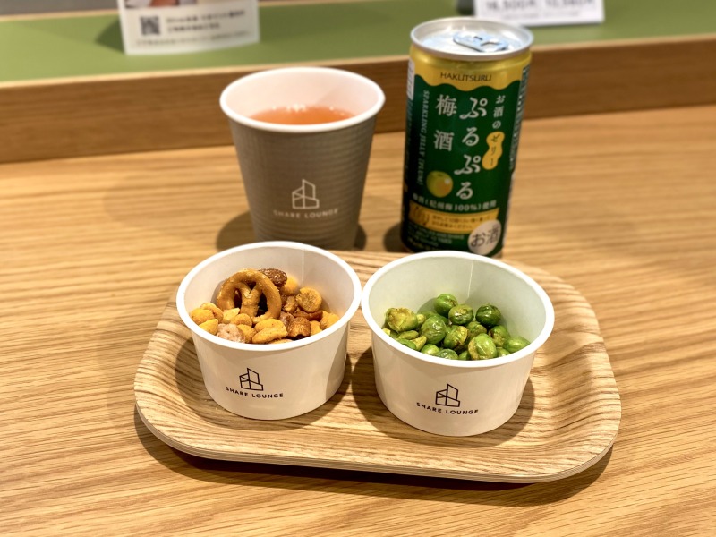 SHARE LOUNGE Olive LOUNGE 都立大学駅前の4回目に選んだフードとドリンク
