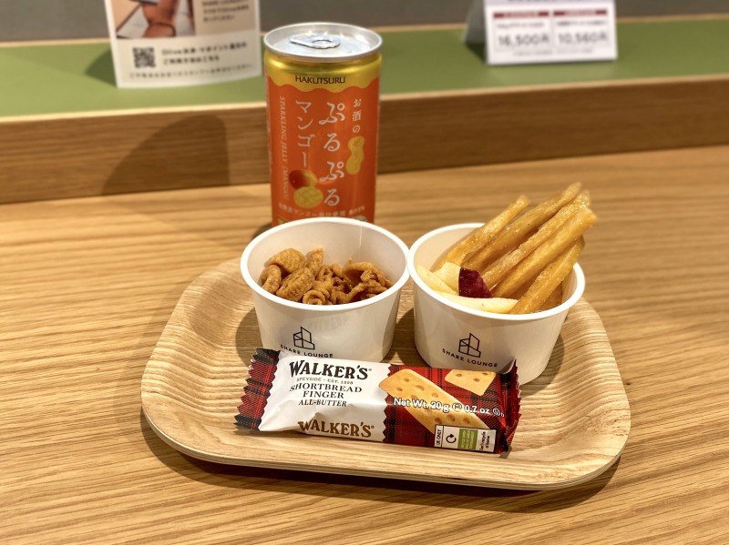 SHARE LOUNGE Olive LOUNGE 都立大学駅前の5回目に選んだフードとドリンク