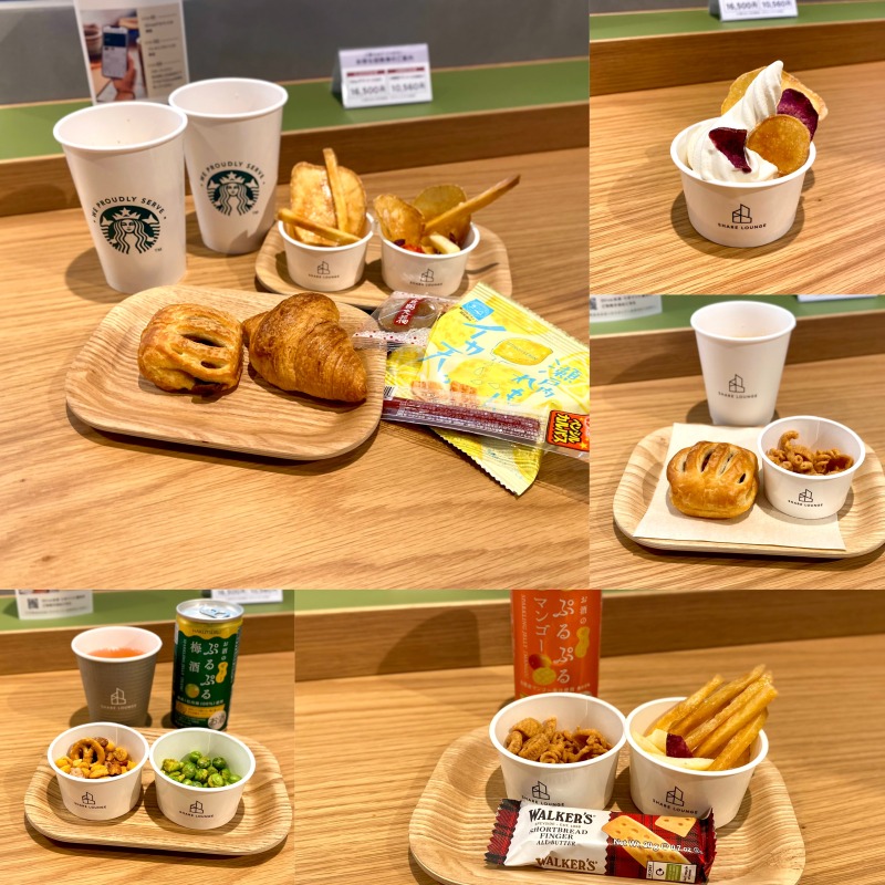 SHARE LOUNGE Olive LOUNGE 都立大学駅前で食べた物