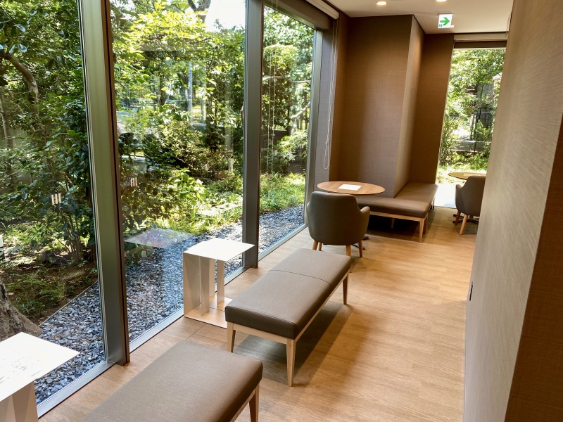 荻外荘 展示棟の内観2