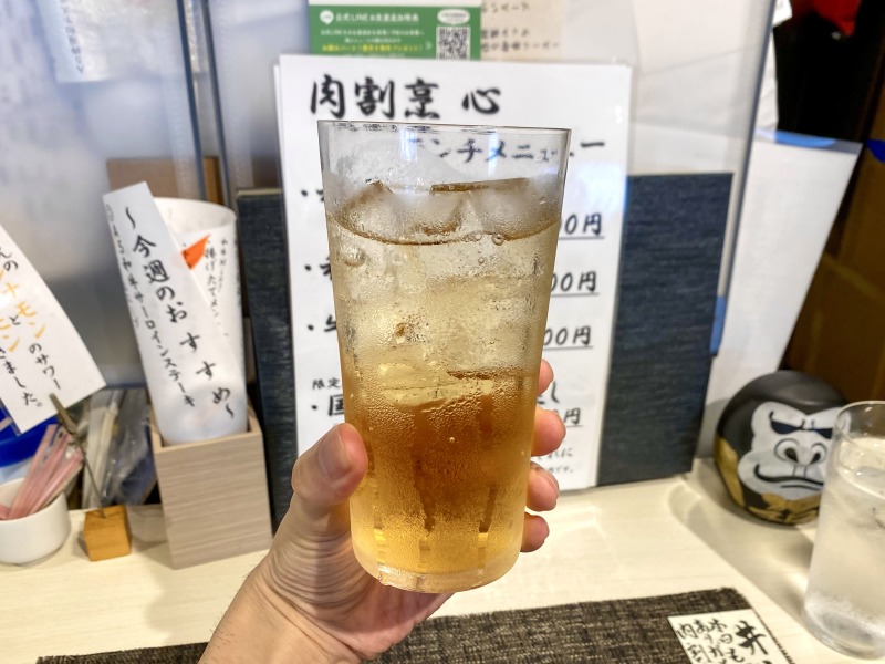 肉割烹 心のジンジャーエール・ドライ