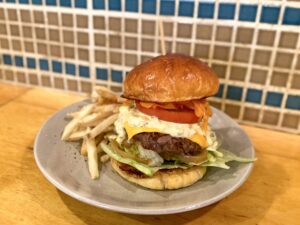 しましまのしましまバーガー