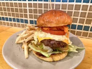 しましまのしましまバーガー