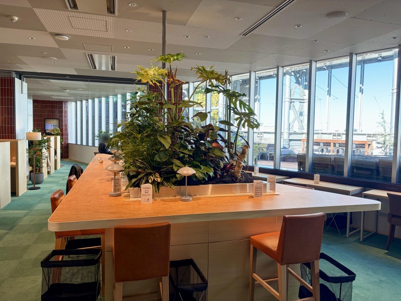 シェアラウンジキラリナ京王吉祥寺の内観（窓付近）