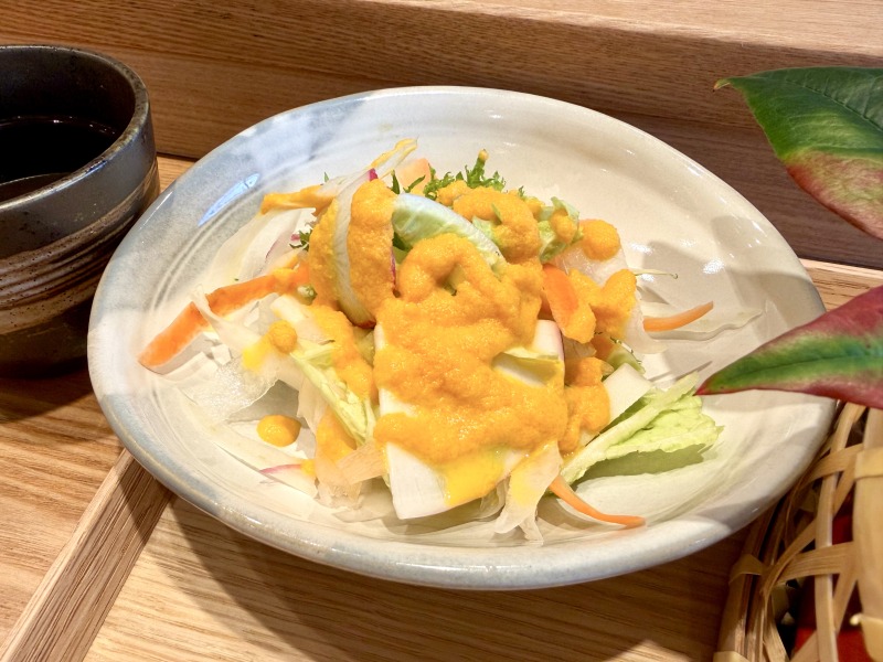 浜田山のごえんだまのサラダ