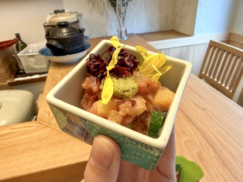 浜田山のごえんだまのネギトロ