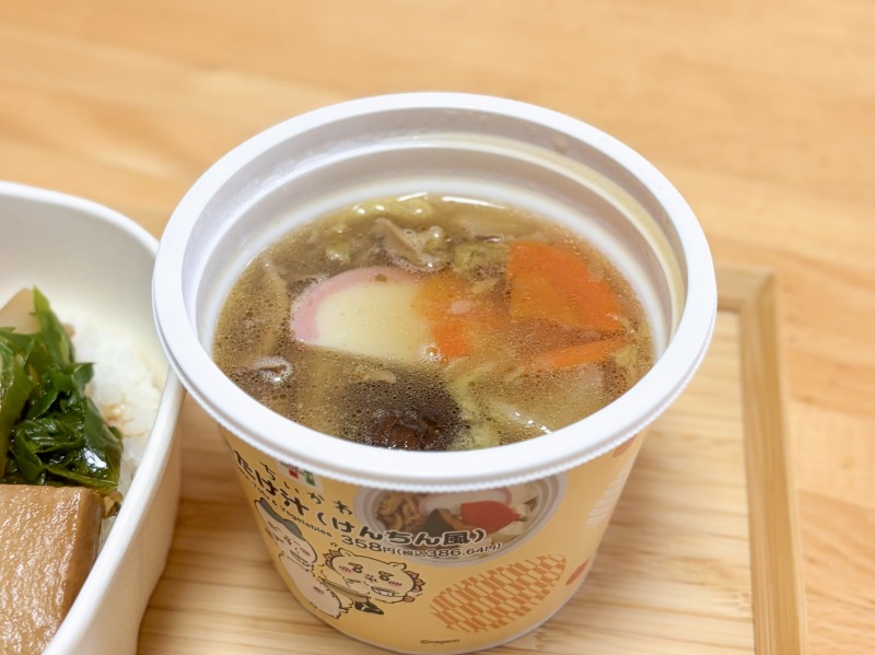 セブンイレブンちいかわのしいたけ汁（けんちん風）
