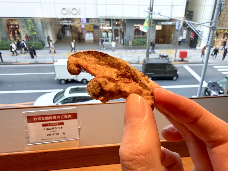 SHARE LOUNGE Olive LOUNGE 新宿通のしいたけチップ