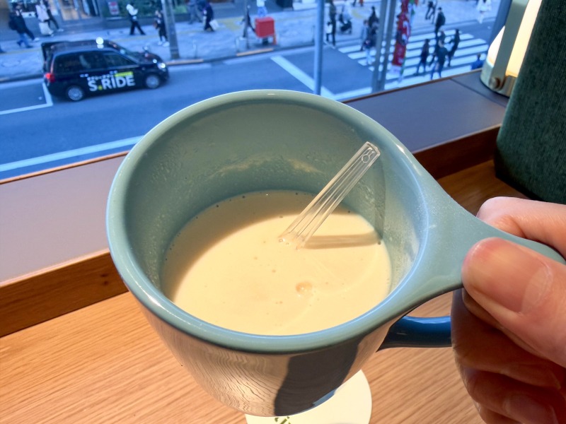 SHARE LOUNGE Olive LOUNGE 新宿通のプロテインスープ ポテトクリーム
