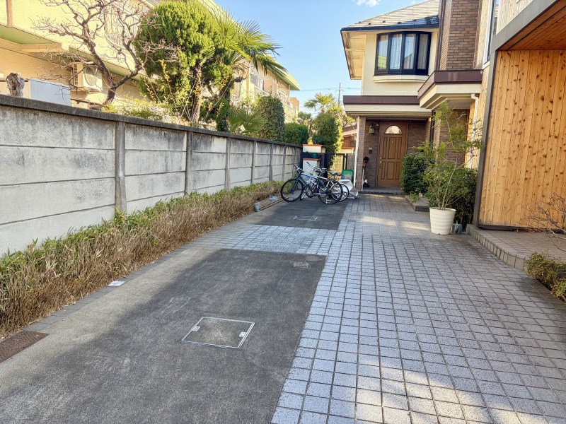 okatteにしおぎの駐輪場