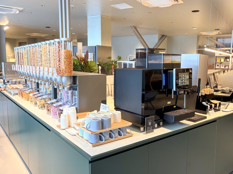 シェアラウンジフォレストスクエア仙川のフード・ドリンクコーナー