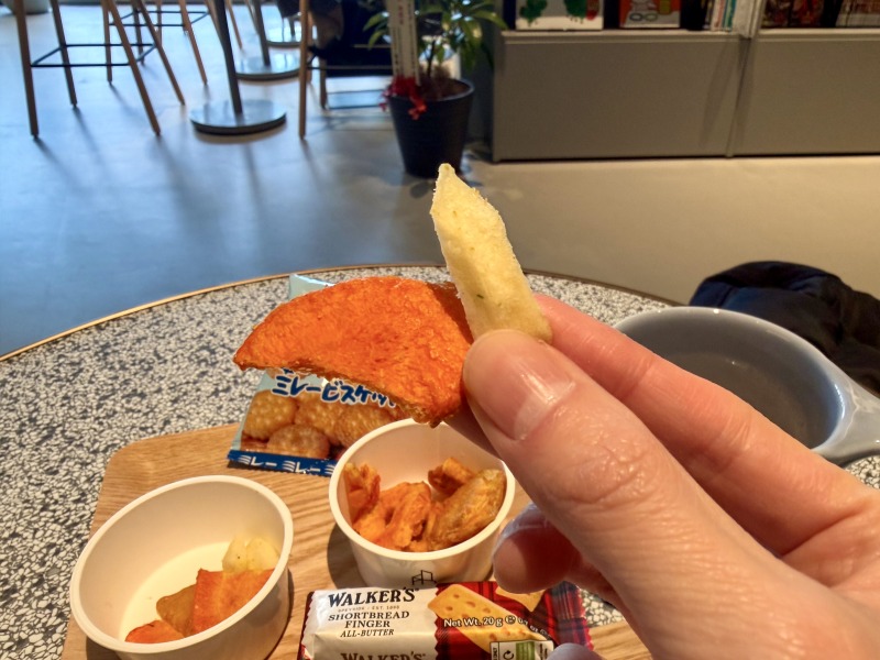 シェアラウンジフォレストスクエア仙川の野菜チップ