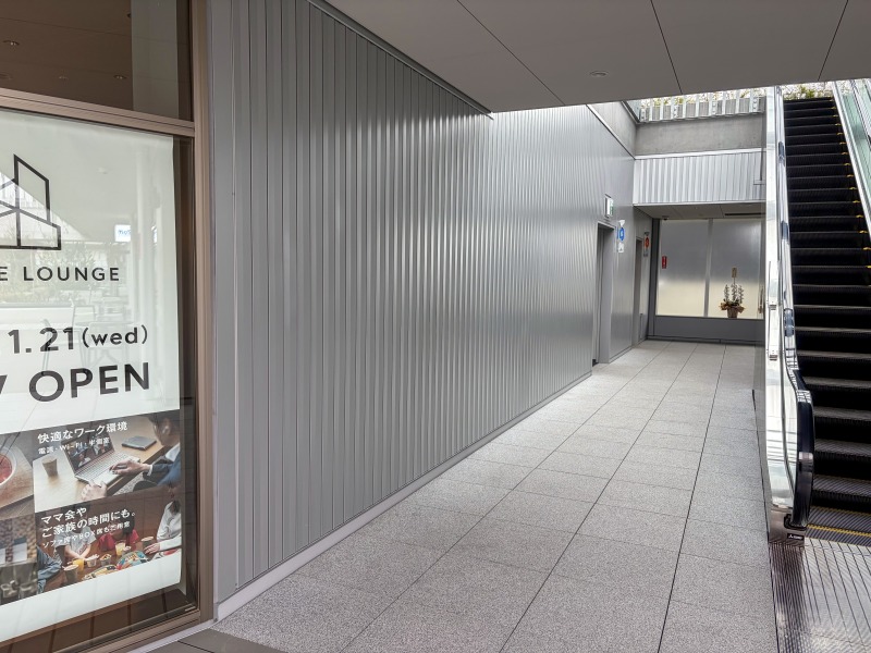 フォレストスクエア仙川のトイレまでの道のり