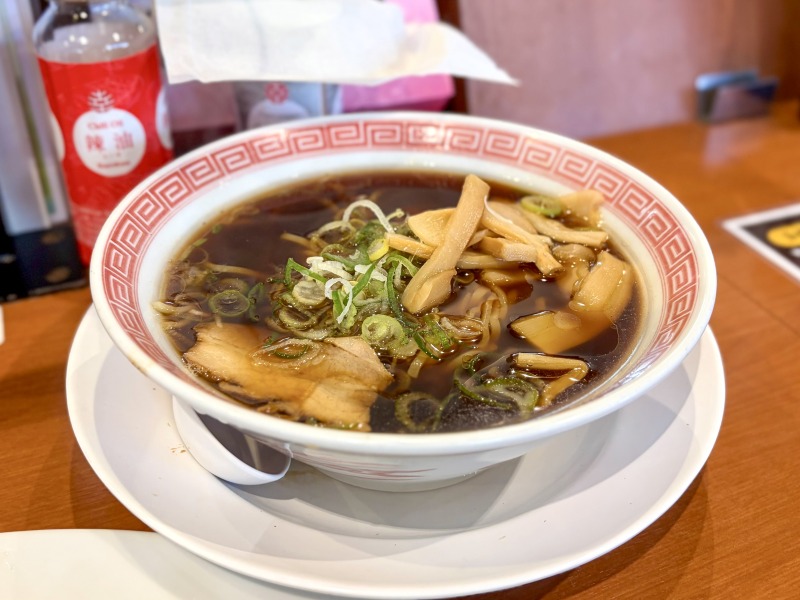 幸楽苑 杉並高井戸店の郡山ブラック素らーめん