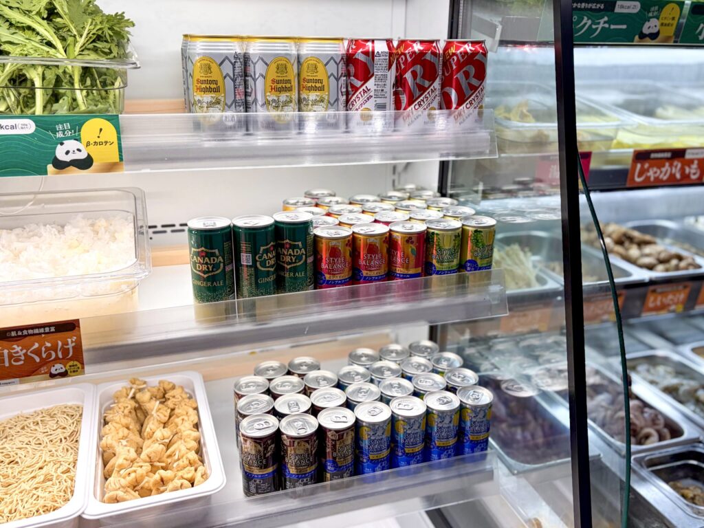 iSDG 麻辣燙 大塚店の食材の棚3