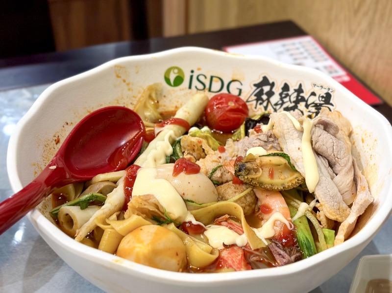 iSDG 麻辣燙 大塚店のマーラータントッピング（ケチャップ＋マヨネーズ）