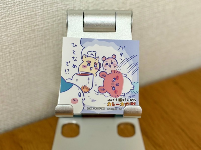 ココイチのちいかわコラボシール