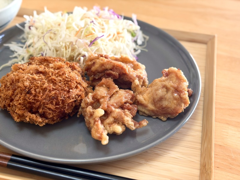 浜田山のふみきりキッチンの唐揚げ
